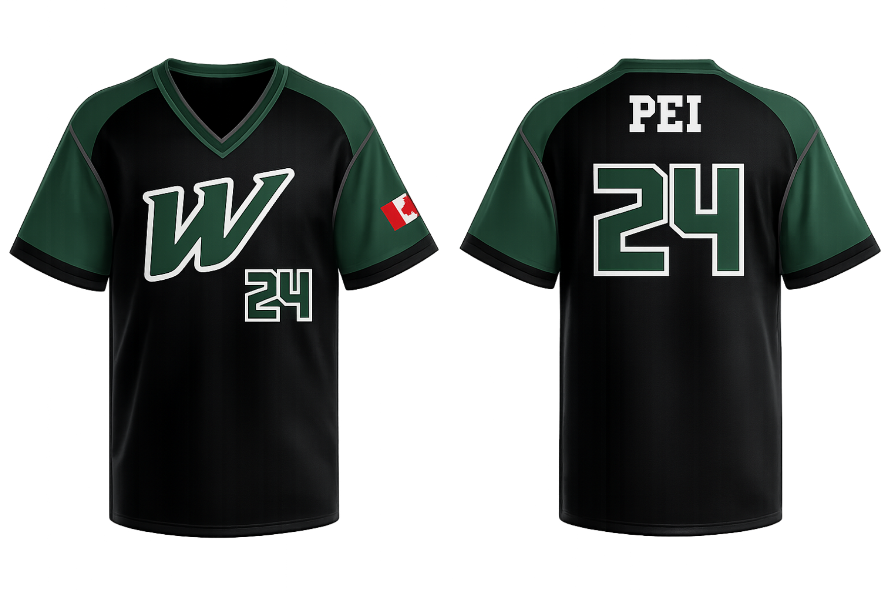 V-Neck Baseball Jersey